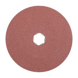 PFERD COMBICLICK RESIN FIBRE DISC ALUM OX 125MM 80 GRIT